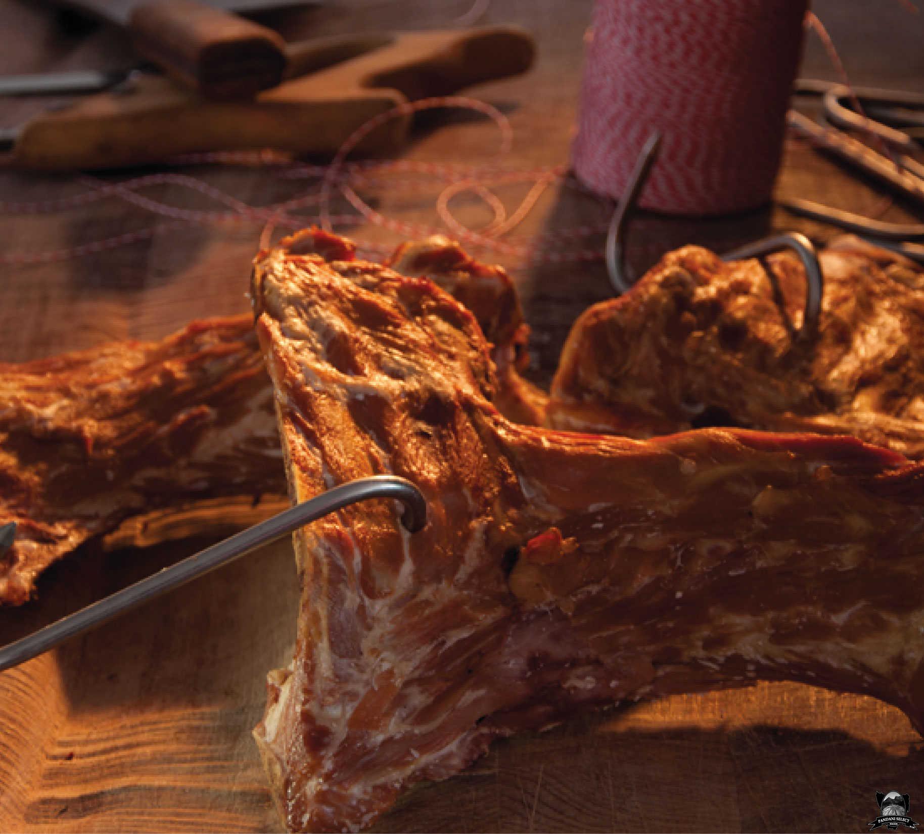 Smoked Bacon Bones Pandani