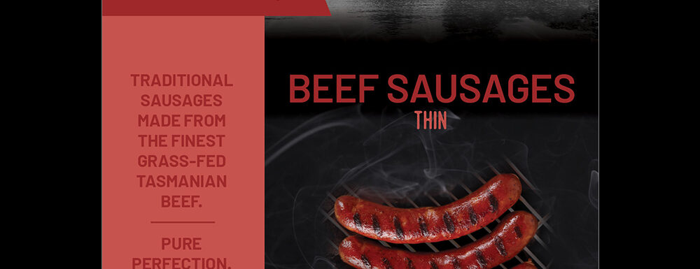 Beef Sausages, Thin